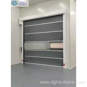 Durable Convenient PVC High Speed Door For Factory